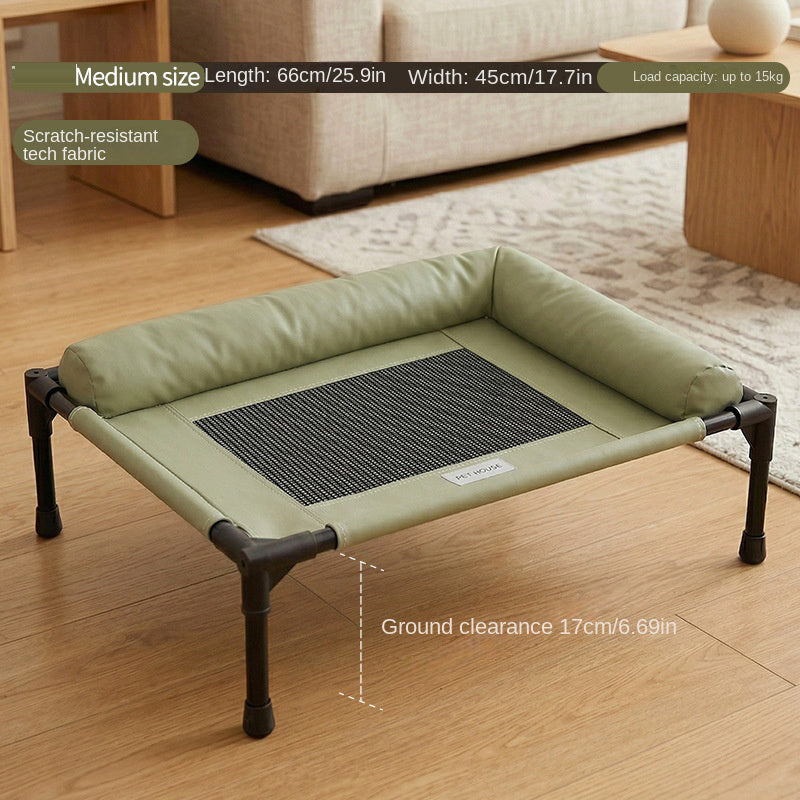 Cama Plegable para Perros y Gatos | Transpirable para Todas las Estaciones