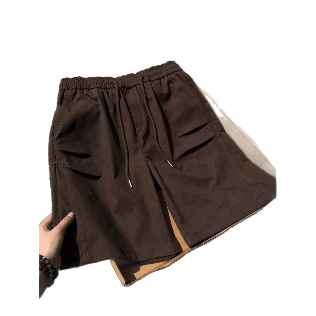 Cargo Shorts Hombre Relaxed Fit – Multibolsillos Marrón y Caqui