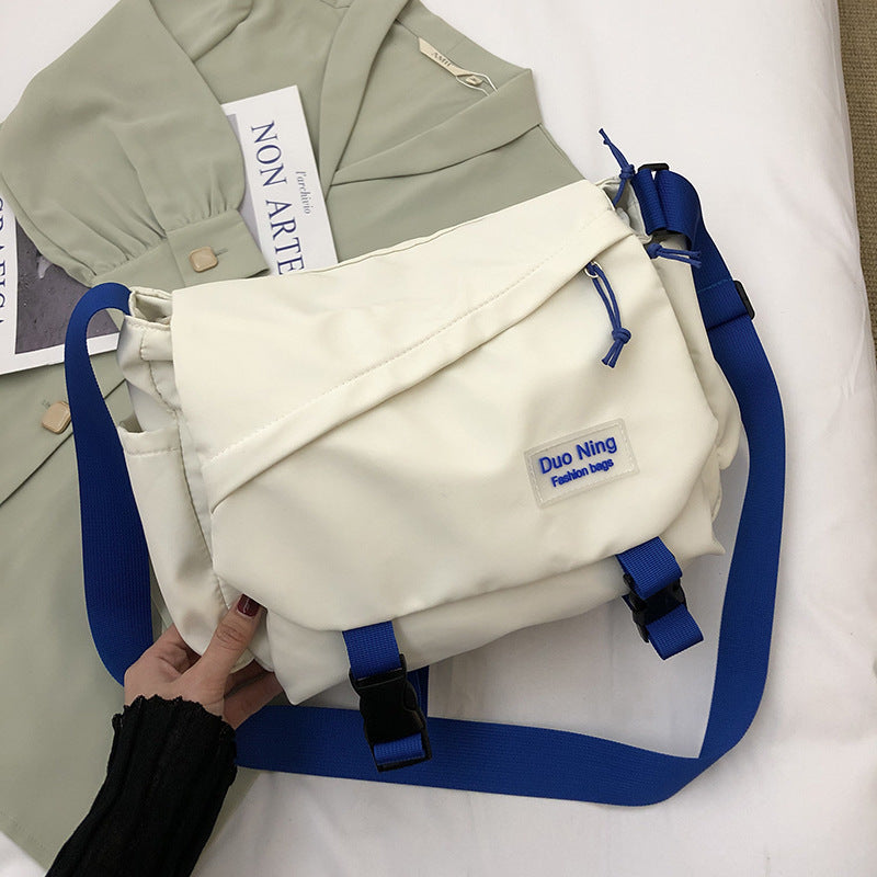 New Korean Style Ins Bag Simple Art Shoulder Bag Messenger Bag Chic Student Messenger Bag Female