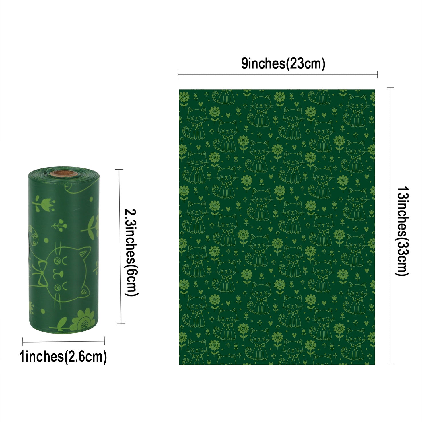 Bolsas Biodegradables para Excrementos de Perro | Fragancia Limón y Lavanda