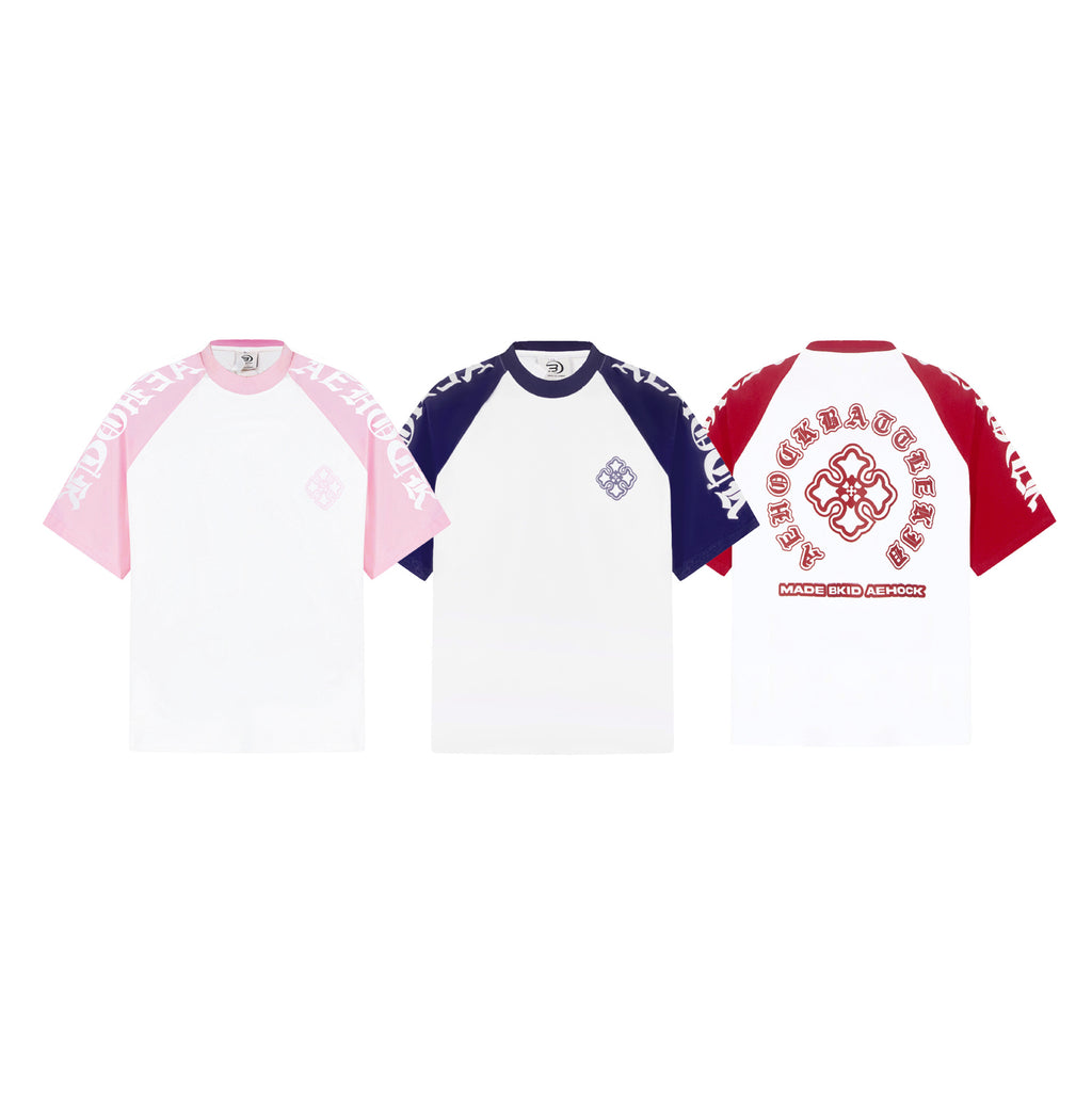 Camiseta Raglan Oversize Gothic Cross — MCMZ Wear