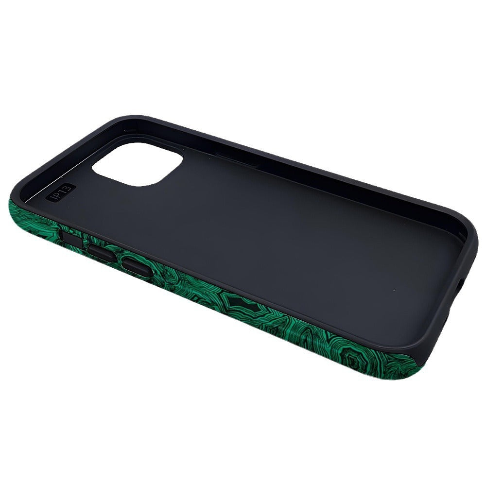 Funda abstracta 2 en 1 para iPhone - Rígida con protector