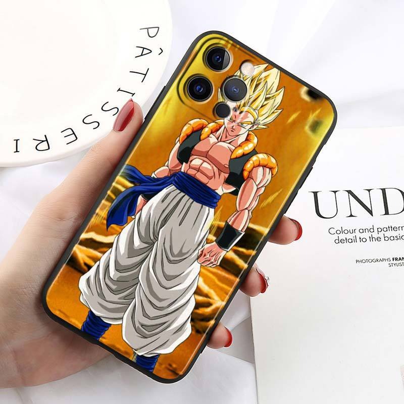 Funda Dragon Ball estilo cartoon para iPhone 15