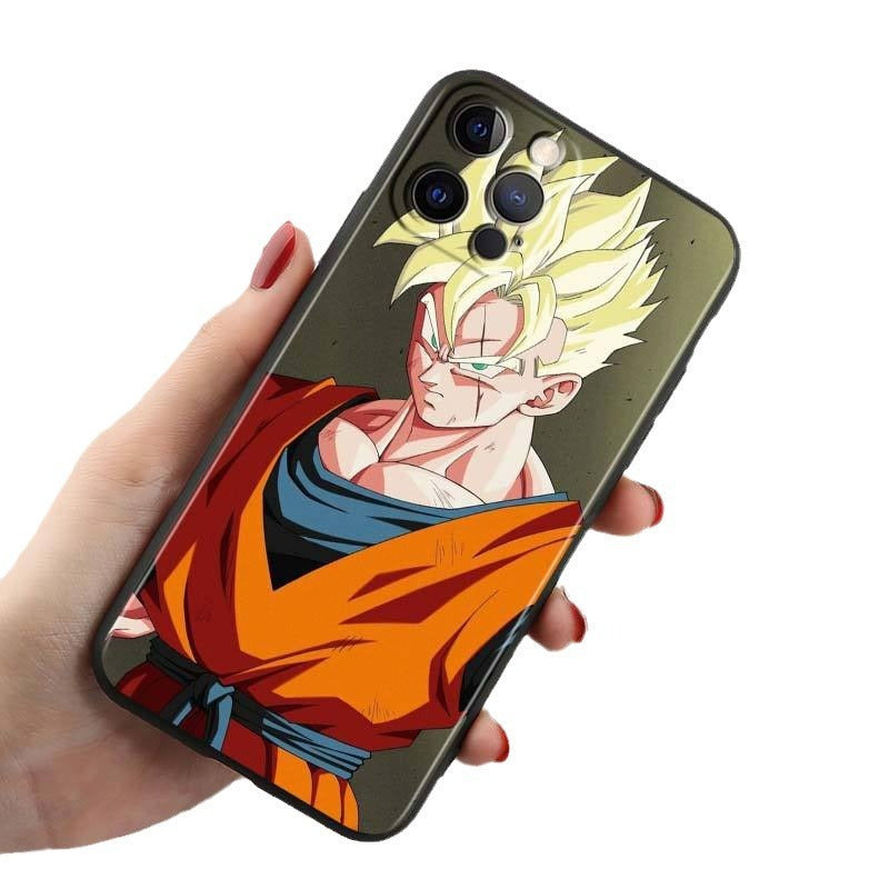 Funda Dragon Ball estilo cartoon para iPhone 15