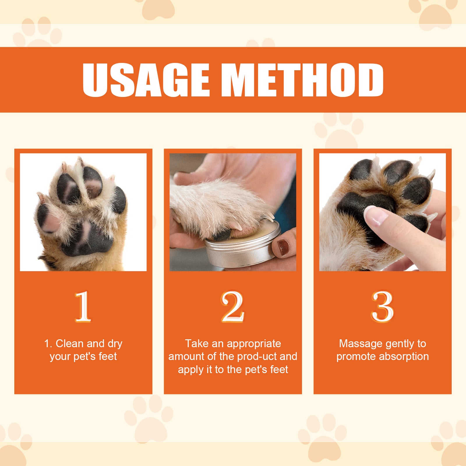 Bálsamo Hidratante para Patas de Perros y Gatos | Paw Balm 50g
