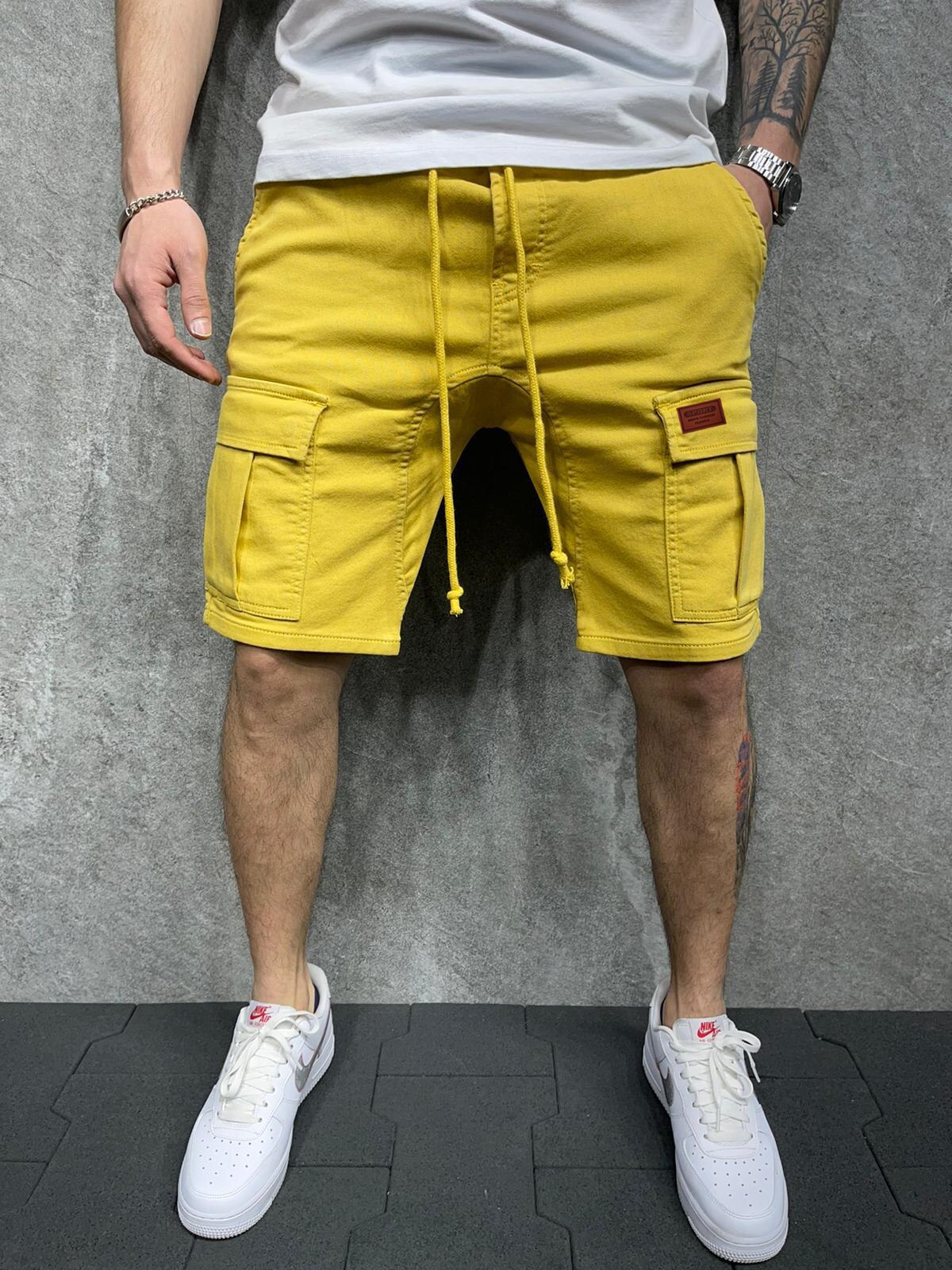 Cargo Shorts Hombre Relaxed Fit – Bermuda Casual Multibolsillos