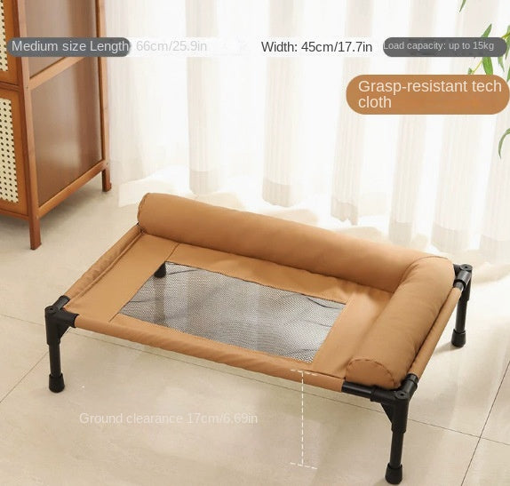 Cama Plegable para Perros y Gatos | Transpirable para Todas las Estaciones