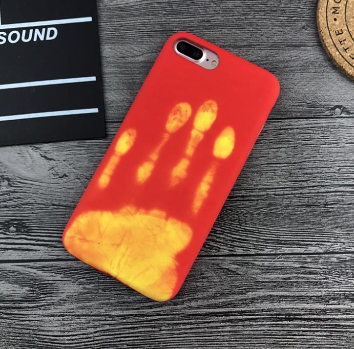 Funda para móvil que cambia de color con el calor