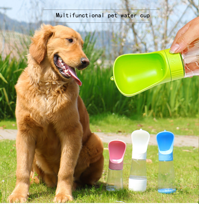 Botella de Agua Portátil para Perros y Gatos | Con Dispensador