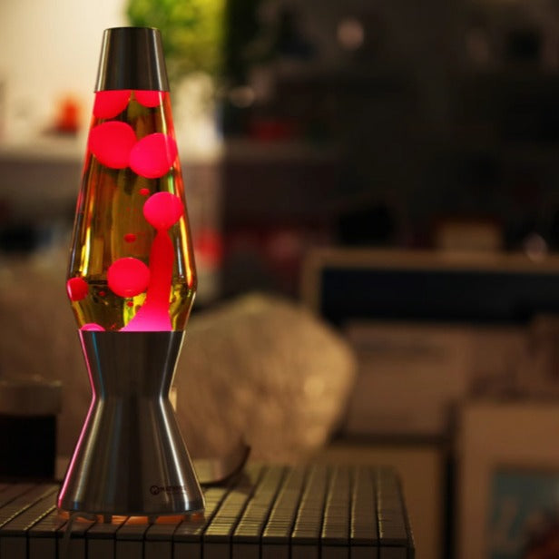 Lámpara de lava decorativa - Luz nocturna relajante