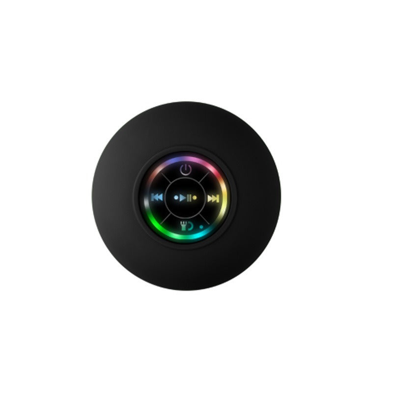 Altavoz Bluetooth para ducha con ventosa y luz LED – Música impermeable donde quieras