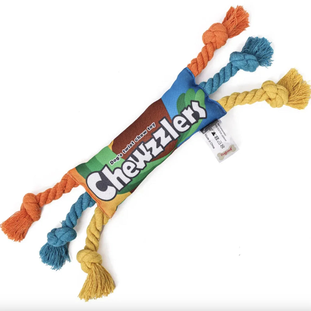 Cuerda de Algodón Multicolor para Perros | Juguete Morder y Limpiar Dientes