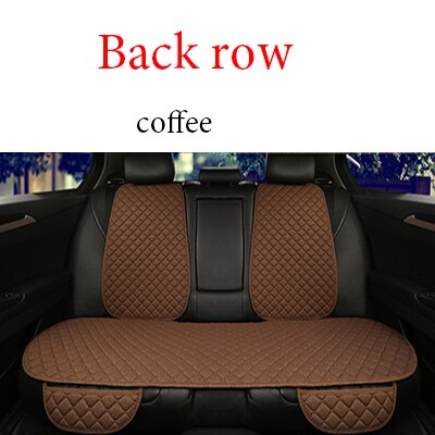 Funda Protectora de Asiento de Coche en Lino | Delantera o Trasera | Compatible con Todos los Modelos