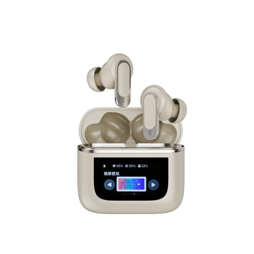 Auriculares Bluetooth ANC con Pantalla a Color y Batería Ultra Larga – Cancelación de Ruido