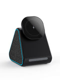 Cargador inalámbrico magnético con altavoz Bluetooth para iPhone – 2 en 1 para tu escritorio
