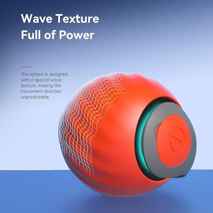 Pelota interactiva automática para perros - Juego sin manos