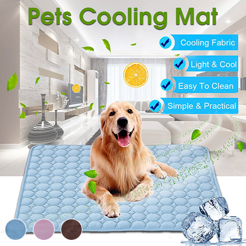 Manta refrescante de verano para perros y gatos - Lavable y transpirable