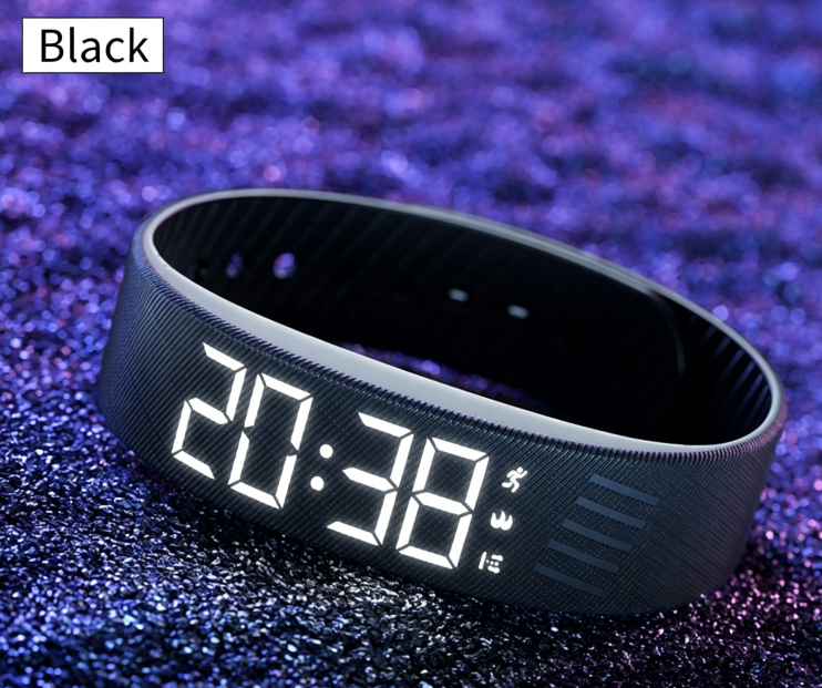Smartwatch Deportivo con Podómetro y Alarma de Vibración – Resistente al Agua IP65