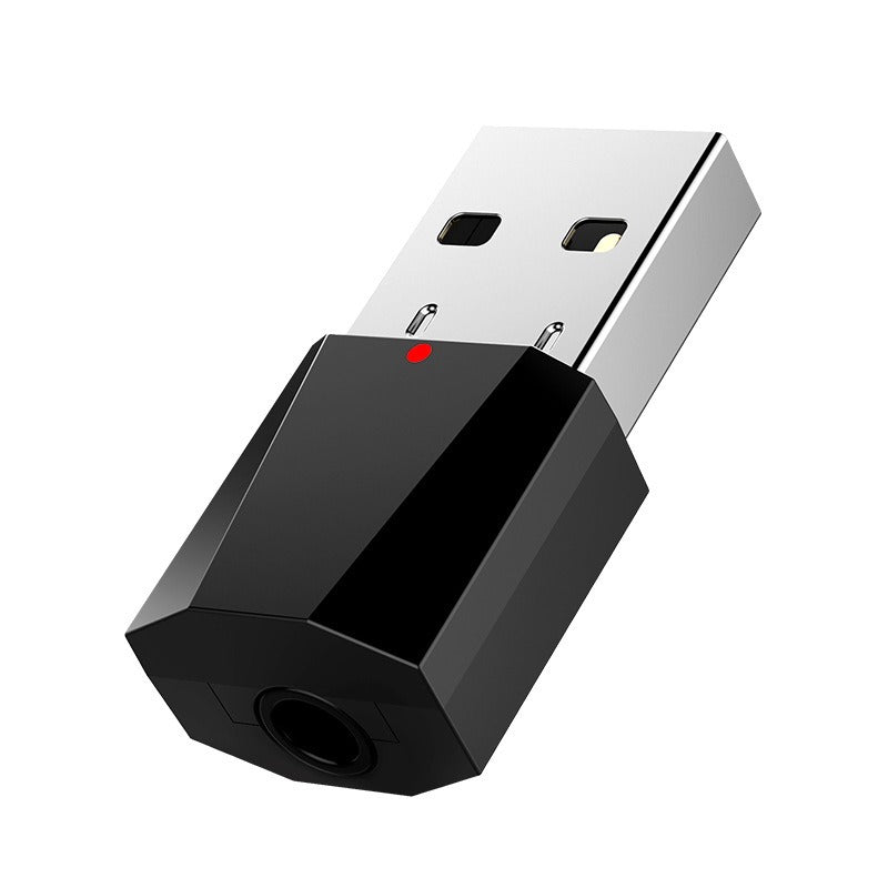 Adaptador Bluetooth 5.1 USB para Coche | Receptor de Audio AUX | Manos Libres y Música Inalámbrica