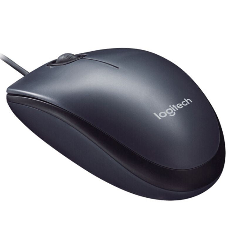 Ratón Óptico con Cable USB M91P – 1600 DPI para Oficina y Portátil
