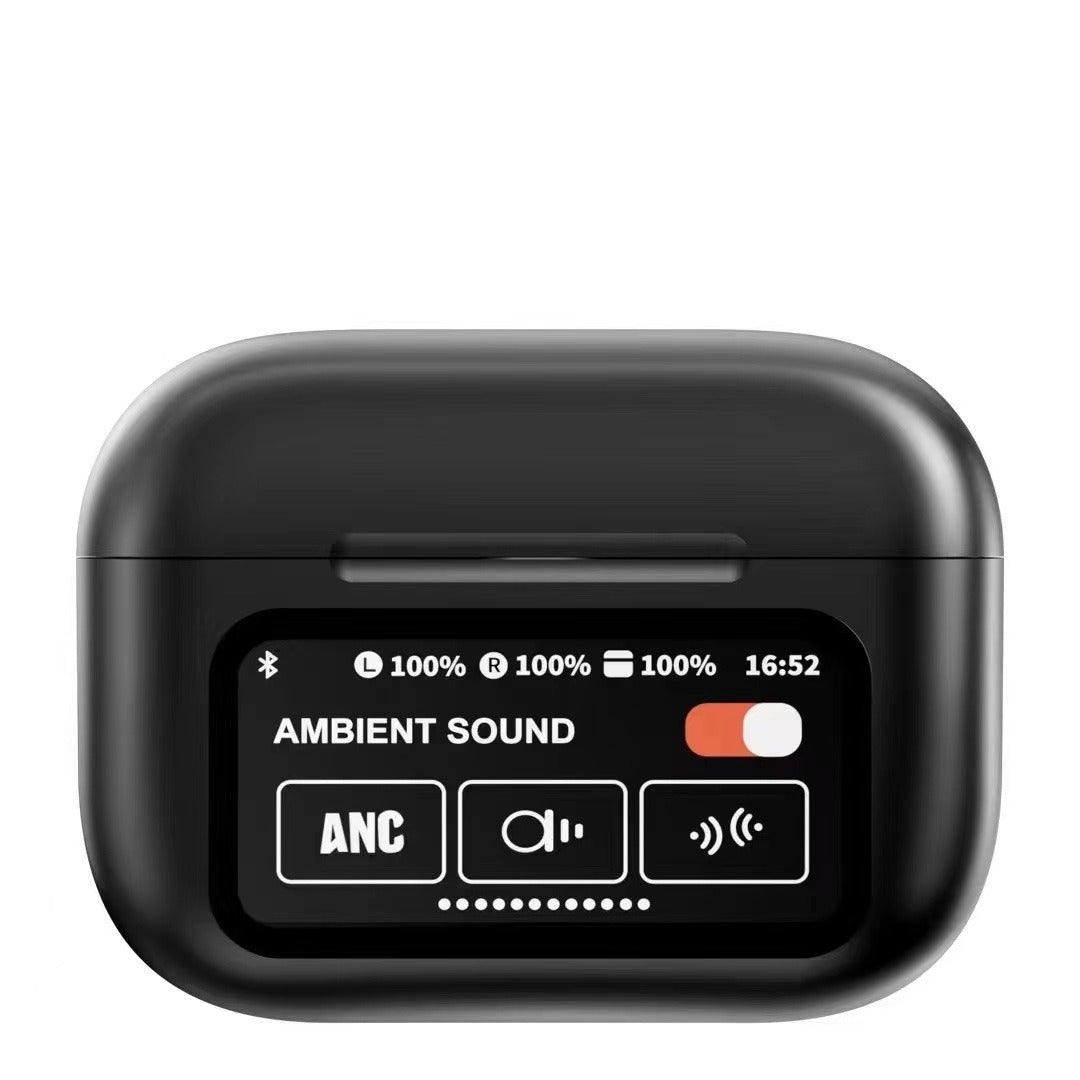 Auriculares Bluetooth ANC con Pantalla a Color y Batería Ultra Larga – Cancelación de Ruido