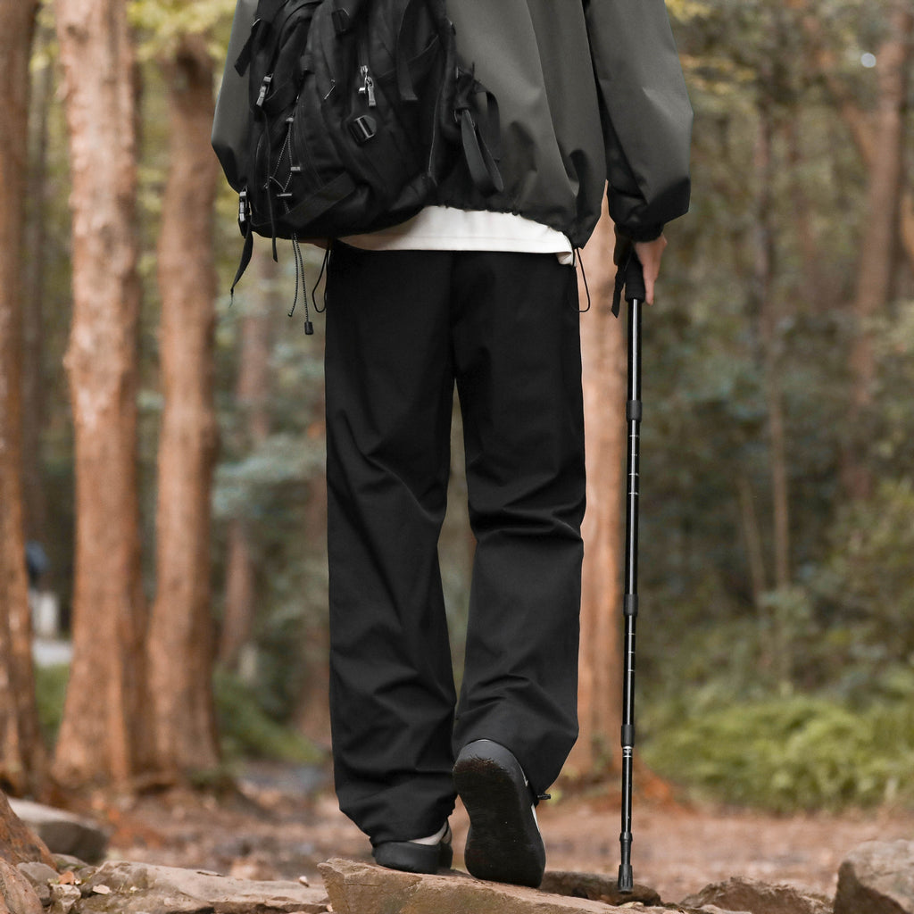 Men's Loose Cuffed Cargo Trousers