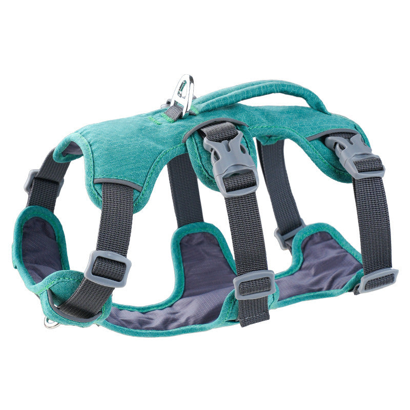 Arnés anti-escape reflectante para perros – Con asa de control y acolchado transpirable