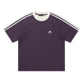 Camiseta Oversize Bicolor con Rayas — MCMZ Wear