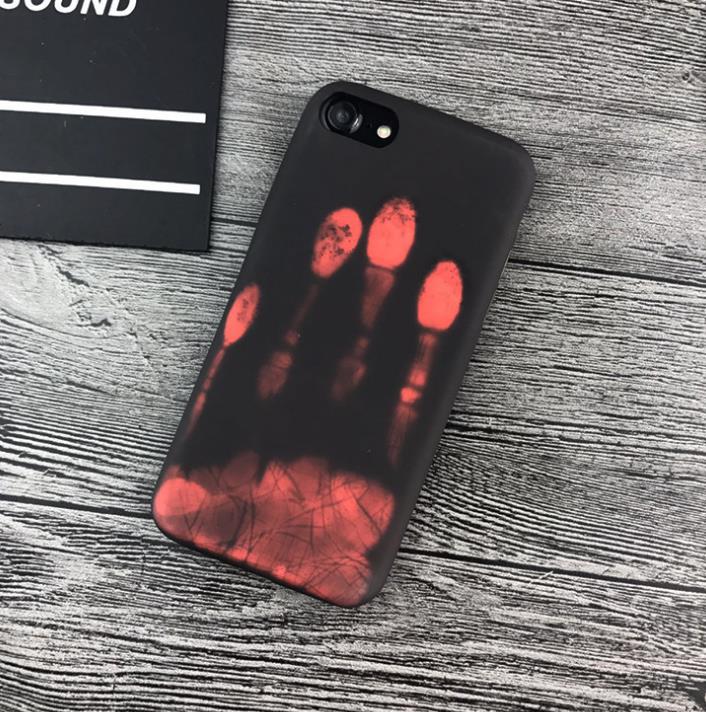 Funda para móvil que cambia de color con el calor
