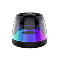 Altavoz Bluetooth magnético con luz RGB y soporte de móvil