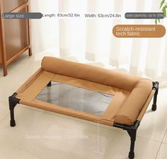 Cama Plegable para Perros y Gatos | Transpirable para Todas las Estaciones