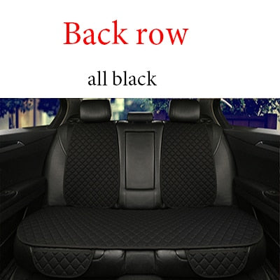 Funda Protectora de Asiento de Coche en Lino | Delantera o Trasera | Compatible con Todos los Modelos