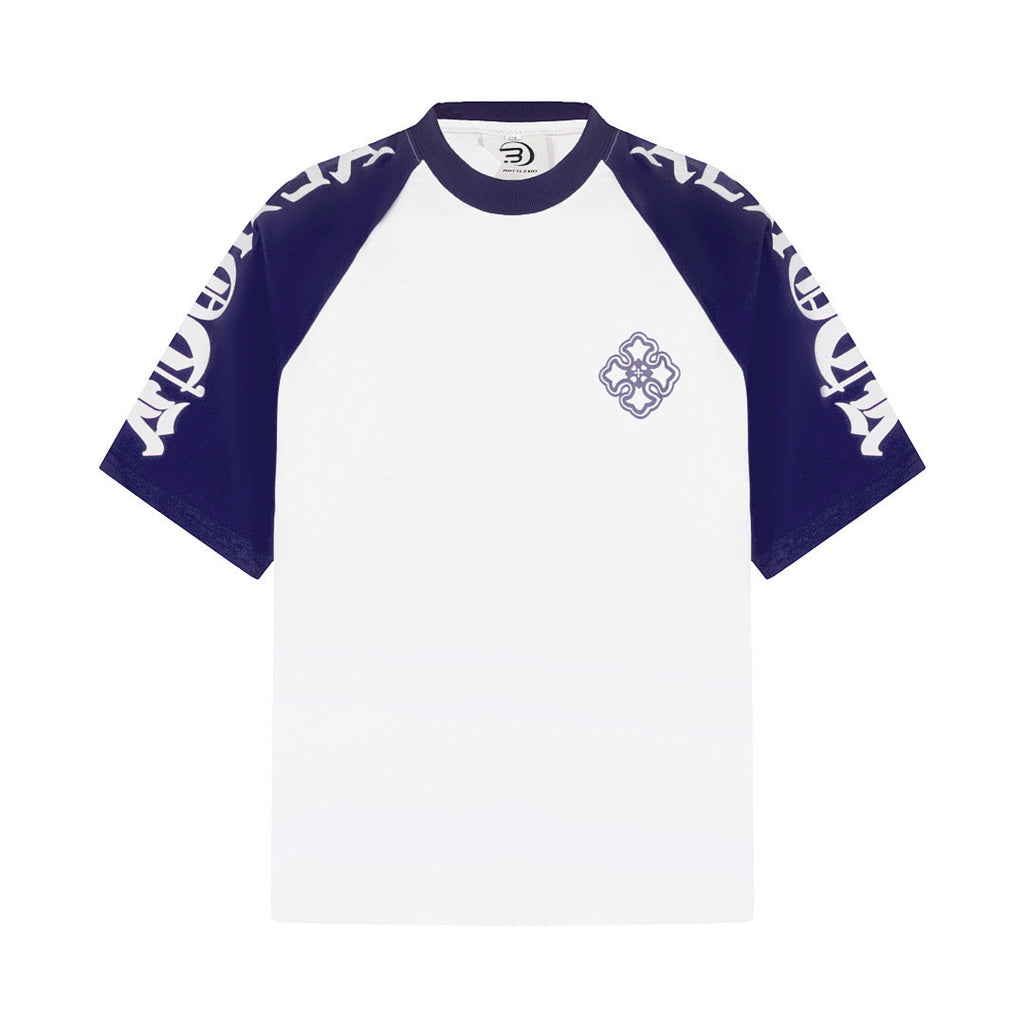 Camiseta Raglan Oversize Gothic Cross — MCMZ Wear