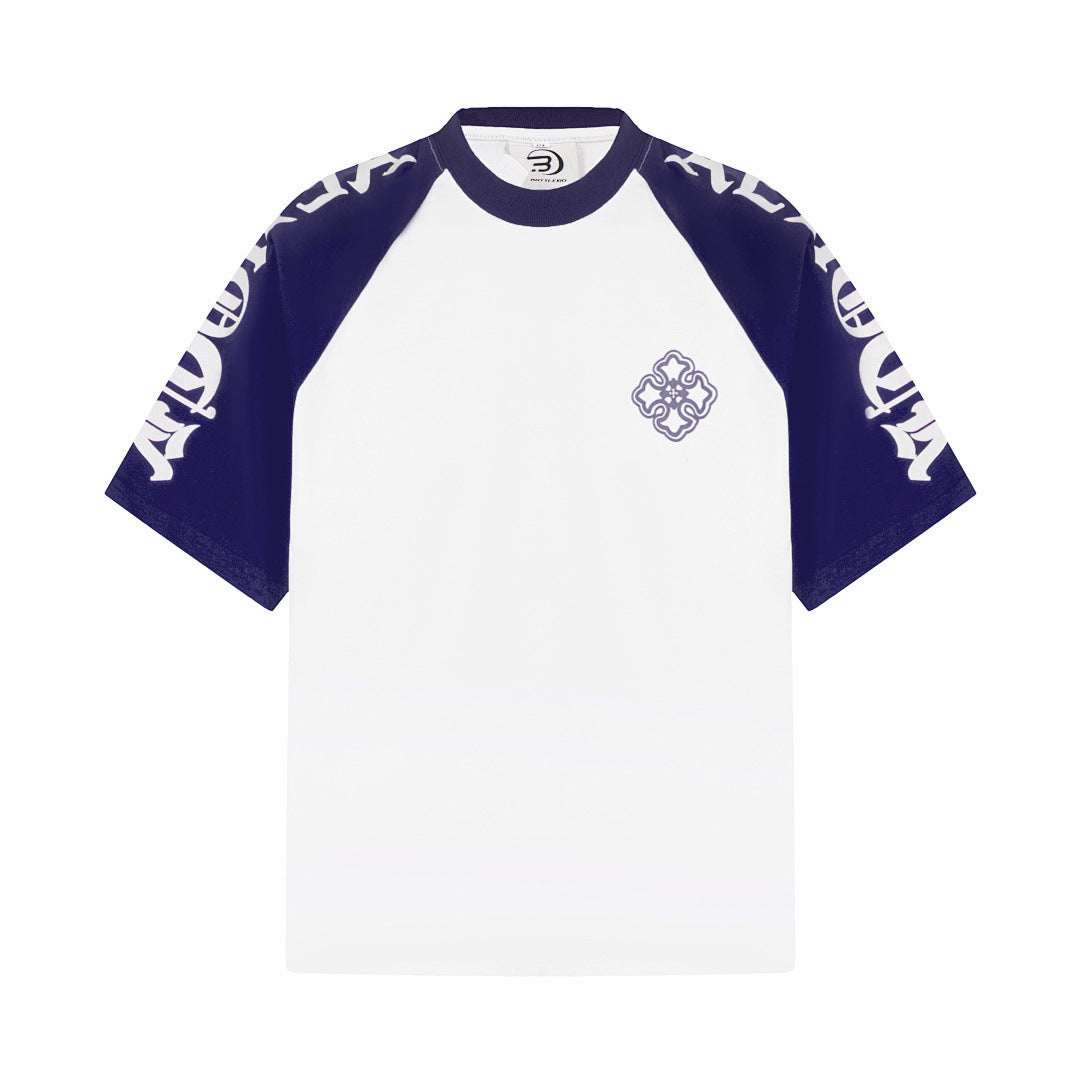 Camiseta Raglan Oversize Gothic Cross — MCMZ Wear
