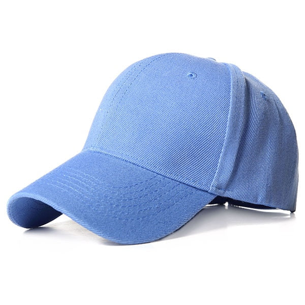 Plain Baseball Cap women men snapback caps Classic Polo Style hat Casual Sport Outdoor Adjustable cap