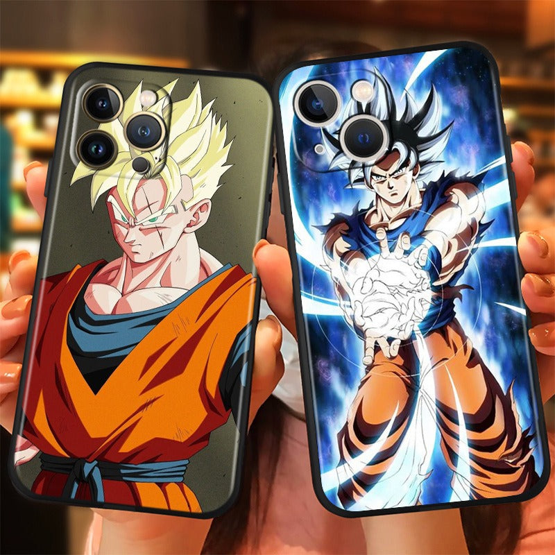 Funda Dragon Ball estilo cartoon para iPhone 15