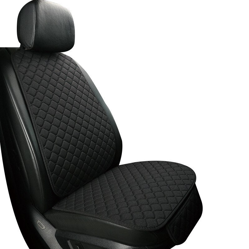 Funda Protectora de Asiento de Coche en Lino | Delantera o Trasera | Compatible con Todos los Modelos