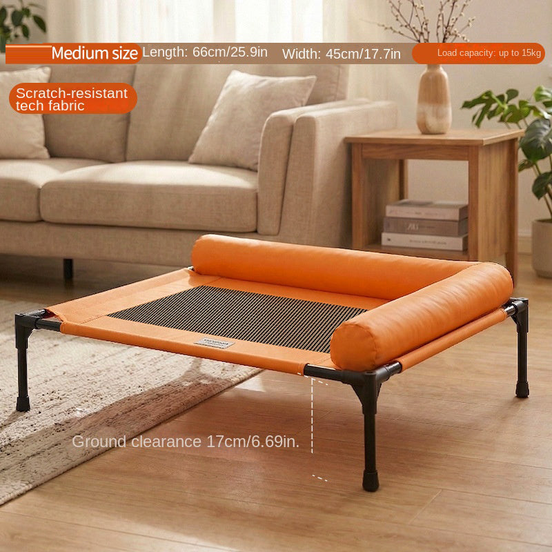 Cama Plegable para Perros y Gatos | Transpirable para Todas las Estaciones