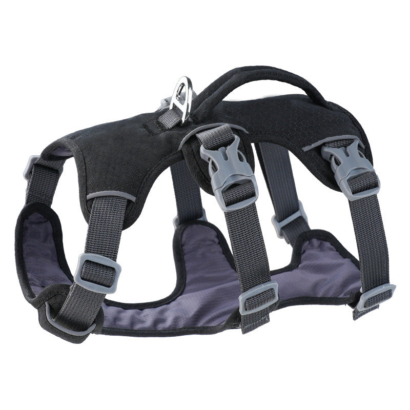 Arnés anti-escape reflectante para perros – Con asa de control y acolchado transpirable