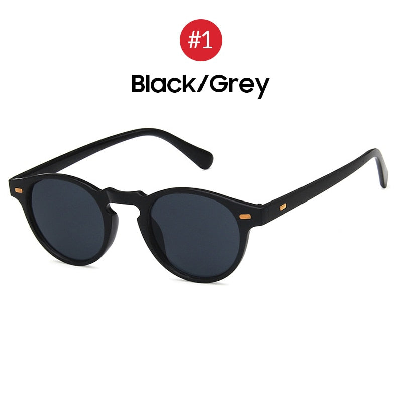 Men Fashions Oval Small Sunglasses Clear Classic UV400 Sun Glasses Trends for Transparent Shades for Women