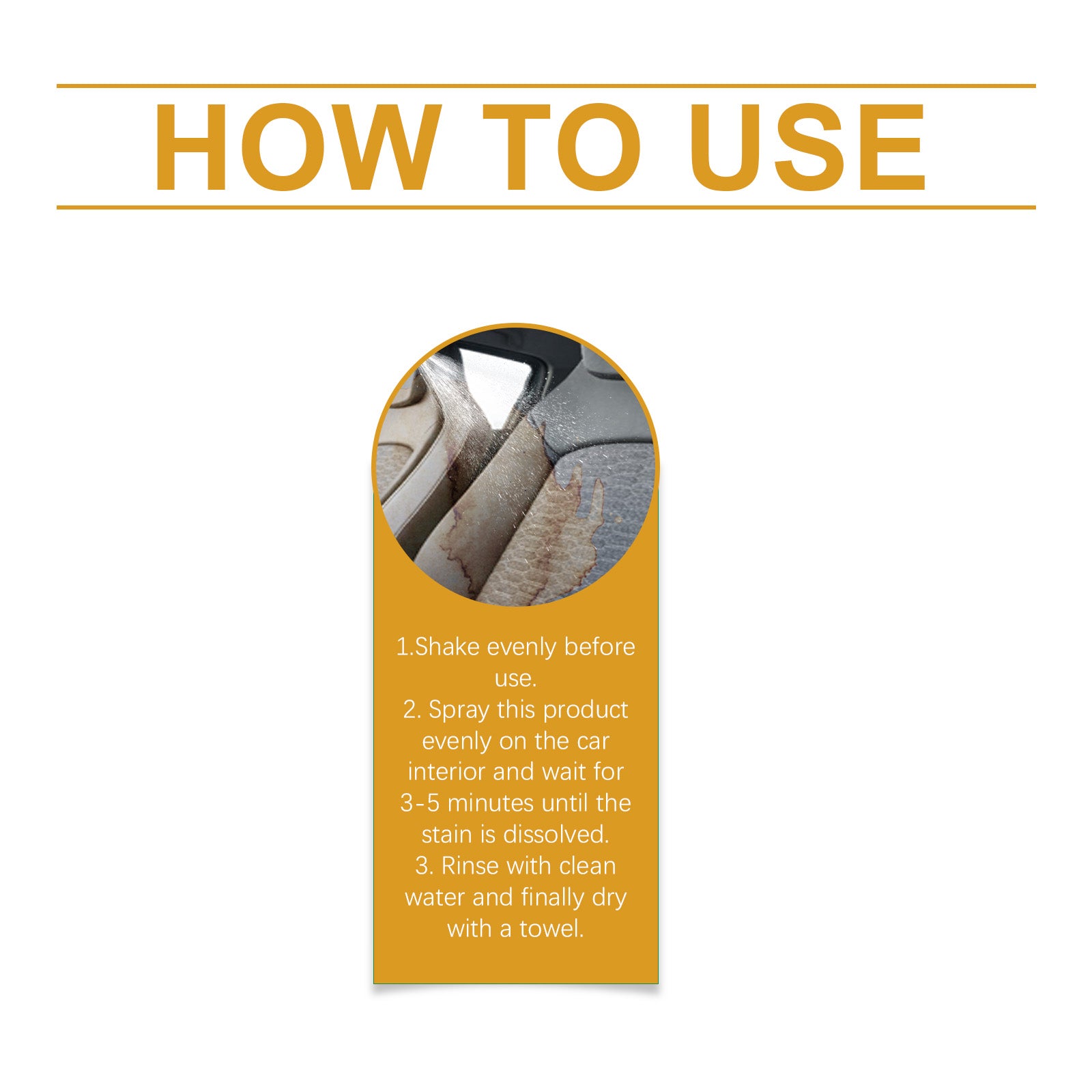 Limpiador de interiores para coche - Multiusos