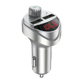 Transmisor FM Bluetooth para coche con cargador USB – Música y carga sin cables