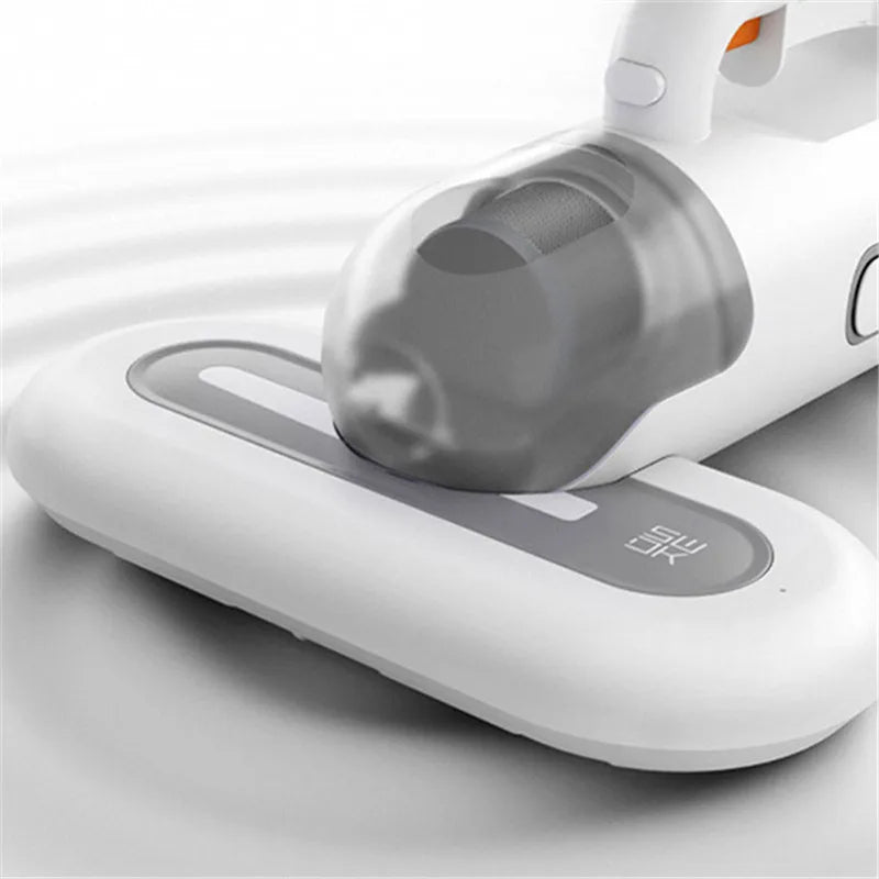 Aspirador antiácaros de mano con luz UV para el hogar