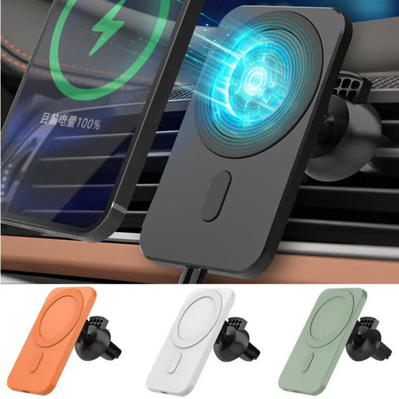 Soporte con carga inalámbrica magnética para coche - MagSafe