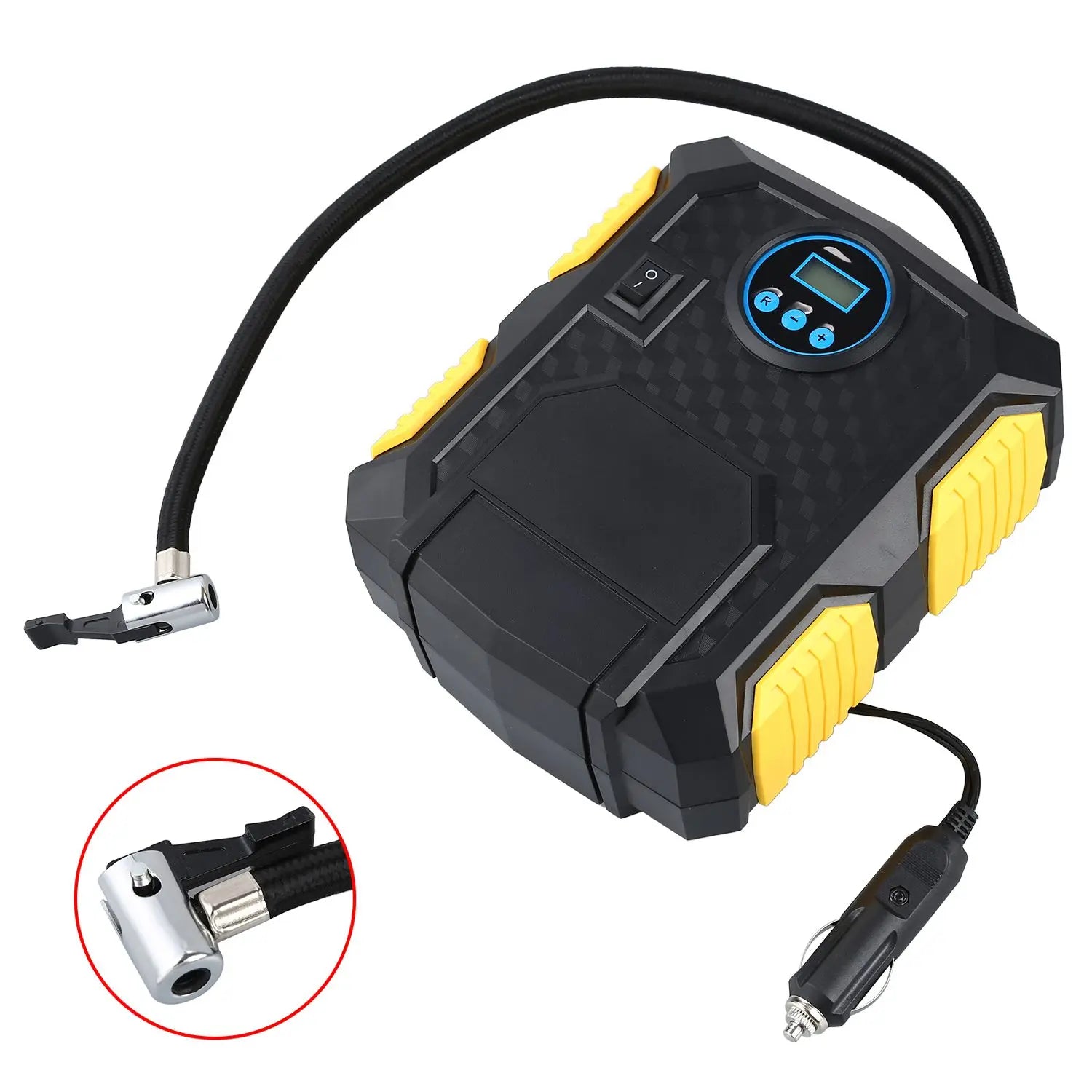 Inflador de neumáticos digital portátil 12V - 150 PSI