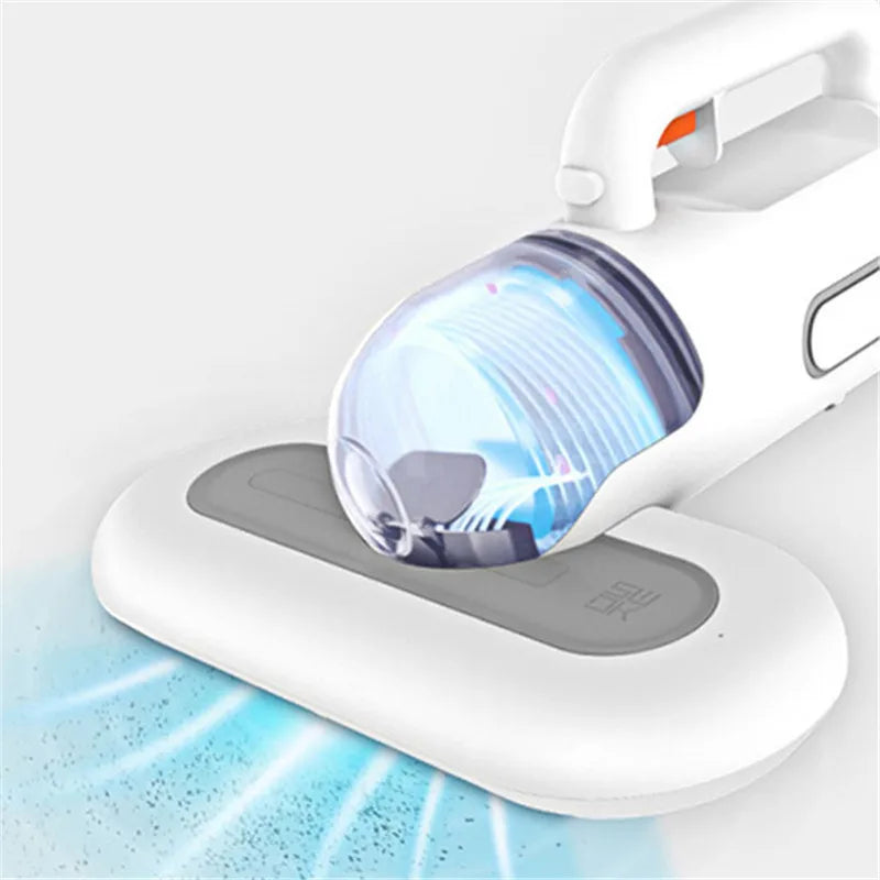 Aspirador antiácaros de mano con luz UV para el hogar