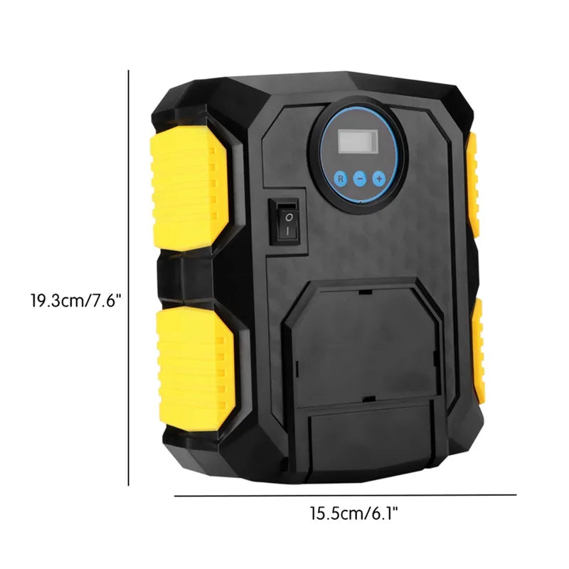 Inflador de neumáticos digital portátil 12V - 150 PSI
