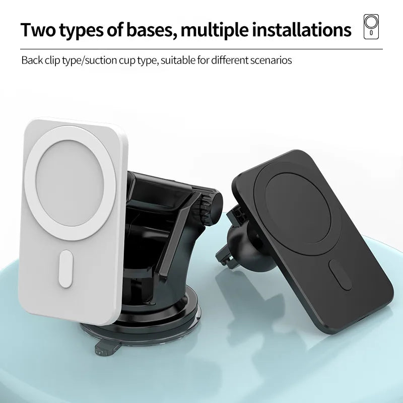 Soporte con carga inalámbrica magnética para coche - MagSafe